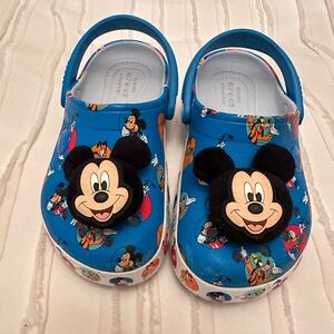 Disney Blue Mickey Mouse Kids crocs